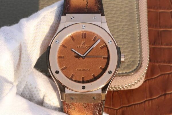 Hublot Classic Fusion 511.OX.0500.VR.BER16 TW Factory Hot Replica Watches Brown Dial - Hot Replica Watches