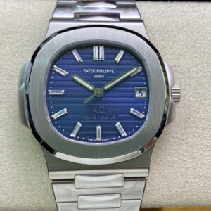Patek Philippe Nautilus 5711/1P PPF Factory Hot Replica Watches Silver Case - Hot Replica Watches