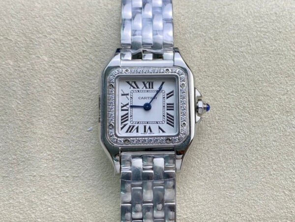 Cartier Panthere W4PN0007 8848 Factory Hot Replica Watches White Dial - Hot Replica Watches