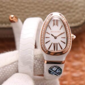 Bvlgari Serpenti 102613 BV Factory Hot Replica Watches White Strap - Hot Replica Watches