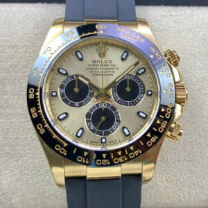 Rolex Daytona M116518LN-0048 Clean Factory Hot Replica Watches Black Strap - Hot Replica Watches