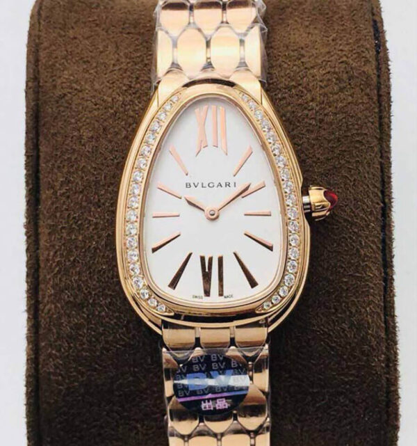 Bvlgari Serpenti 103146 BV Factory Hot Replica Watches Rose Gold Case - Hot Replica Watches