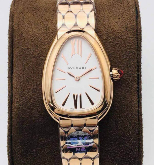 Bvlgari Serpenti 103145 BV Factory Hot Replica Watches White Dial - Hot Replica Watches