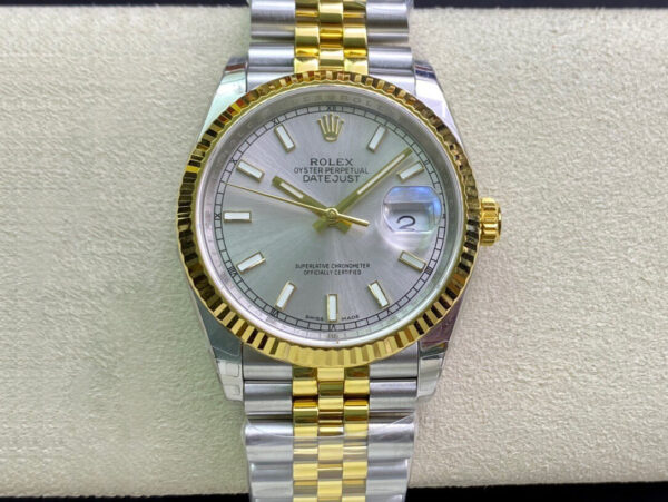 Rolex Datejust 126233 EW Factory Hot Replica Watches Gray Dial - Hot Replica Watches
