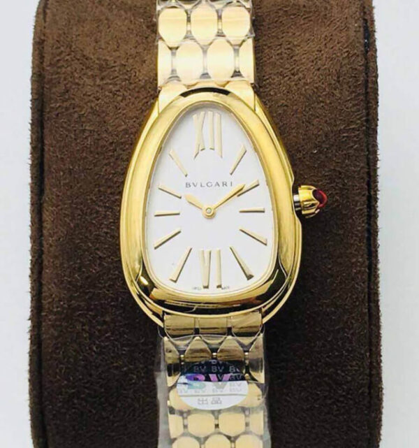 Bvlgari Serpenti BV Factory Hot Replica Watches White Dial - Hot Replica Watches
