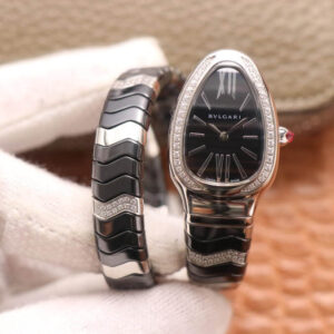 Bvlgari Serpenti 102129 BV Factory Hot Replica Watches Black Dial - Hot Replica Watches