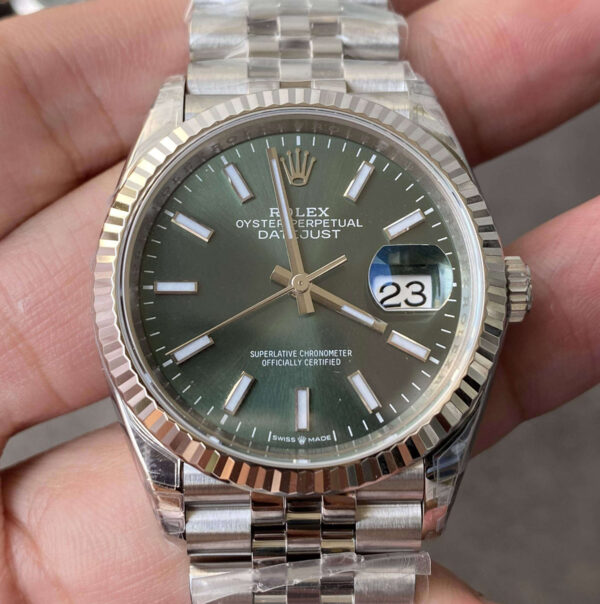 Rolex Datejust M126234-0051 VS Factory Hot Replica Watches Steel Strap - Hot Replica Watches