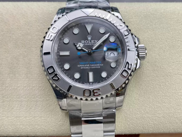 Rolex Yacht Master M126622-0001 VS Factory Hot Replica Watches Gray Dial - Hot Replica Watches