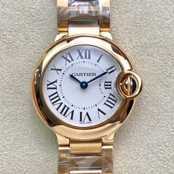 Cartier Ballon Bleu WGBB0007 V6 Factory Hot Replica Watches Gold Case - Hot Replica Watches