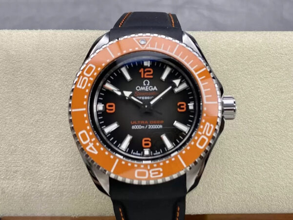 Omega Seamaster 215.32.46.21.06.001 VS Factory Hot Replica Watches Black Strap - Hot Replica Watches