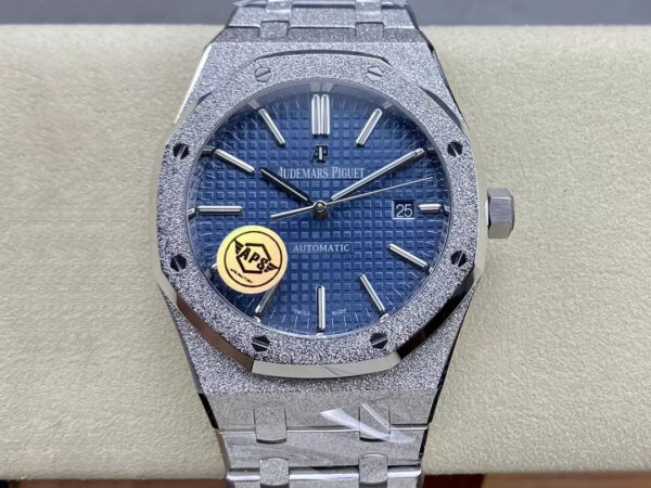 Audemars Piguet Royal Oak 15410BC.GG.1224BC.01 APS Factory Hot Replica Watches Silver Case - Hot Replica Watches