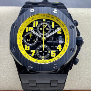 Audemars Piguet Royal Oak Offshore 26176FO.OO.D101CR.02 JJF Factory Hot Replica Watches Black Case - Hot Replica Watches