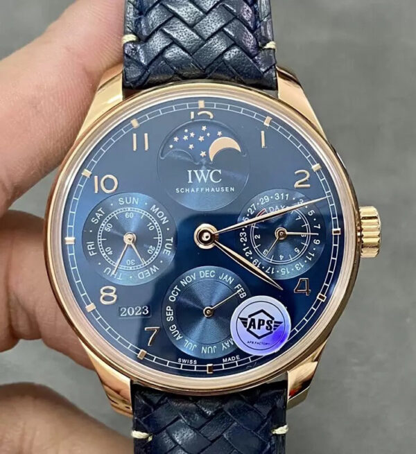 IWC Portuguese IW503312 APS Factory Hot Replica Watches Rose Gold Case - Hot Replica Watches