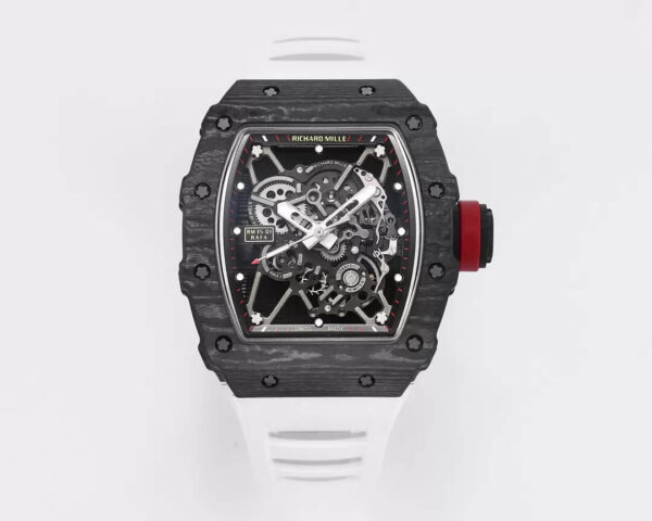 Richard Mille RM35-01 BBR Factory Hot Replica Watches White Strap - Hot Replica Watches
