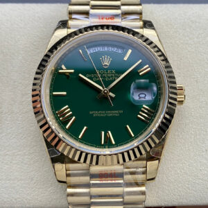 Rolex Day Date M228238-0061 GM Factory Hot Replica Watches Dark Green Dial - Hot Replica Watches