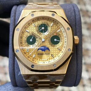 Audemars Piguet Royal Oak 26607BA.OO.1220BA.01 APS Factory Hot Replica Watches Gold Case - Hot Replica Watches