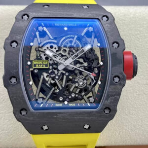 Richard Mille RM35-02 T+ Factory Hot Replica Watches Black Gray Case - Hot Replica Watches