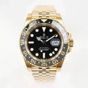 Rolex GMT Master II M126718grnr-0001 EW Factory Hot Replica Watches Gold Case - Hot Replica Watches