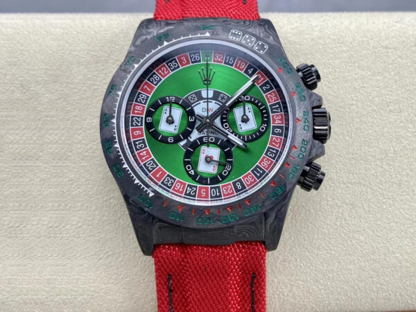 Rolex Daytona Noob Factory Hot Replica Watches Red Strap - Hot Replica Watches