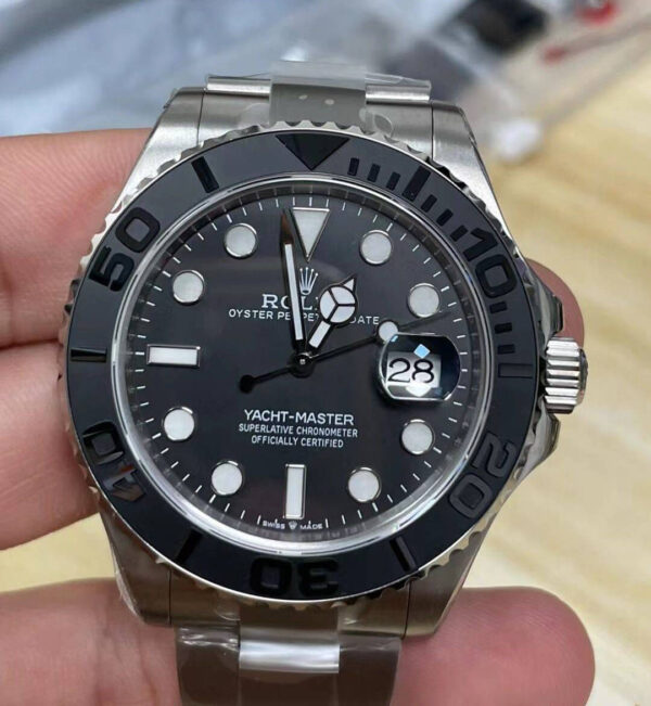 Rolex Yacht Master M226627-0001 EW Factory Hot Replica Watches Black Dial - Hot Replica Watches