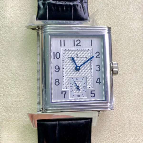 Jaeger LeCoultre Reverso 3848420 MG Factory Hot Replica Watches Black Strap - Hot Replica Watches