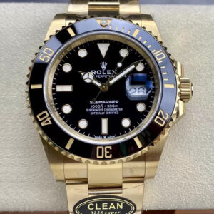 Rolex Submariner M126618ln-0002 Clean Factory Hot Replica Watches Gold Case - Hot Replica Watches