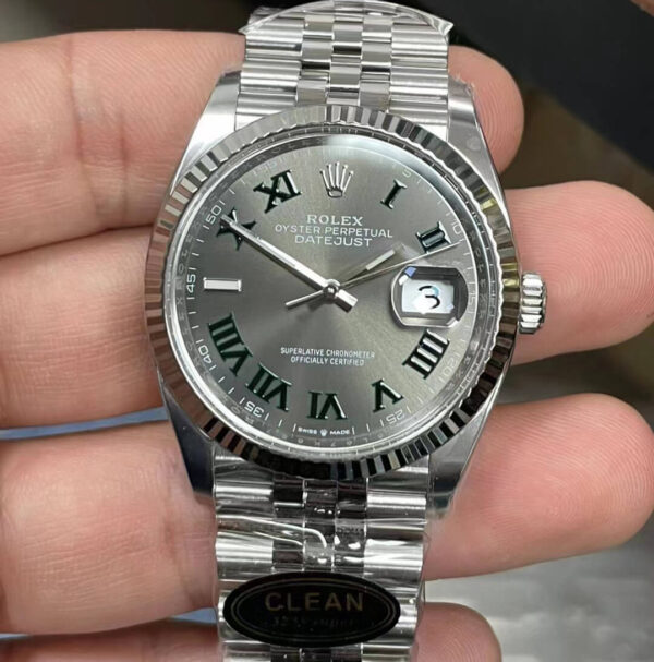 Rolex Datejust M126234-0045 Clean Factory Hot Replica Watches Silver Dial - Hot Replica Watches