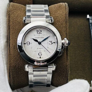 Cartier Pasha WSPA0013 BV Factory Hot Replica Watches White Dial - Hot Replica Watches