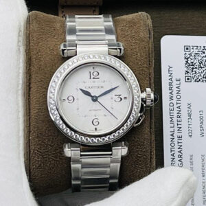 Cartier Pasha BV Factory Hot Replica Watches White Dial - Hot Replica Watches