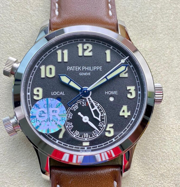 Patek Philippe Calatrava 5524G-001 GR Factory Hot Replica Watches Black Dial - Hot Replica Watches