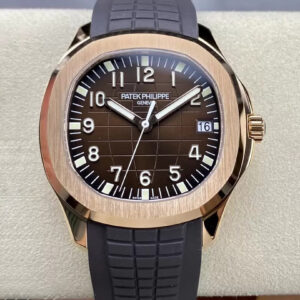Patek Philippe Aquanaut 5167R-001 3K Factory Hot Replica Watches Brown Dial - Hot Replica Watches