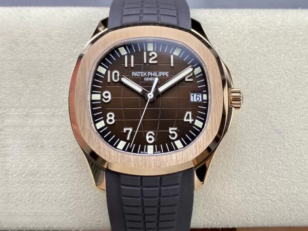 Patek Philippe Aquanaut 5167R-001 3K Factory Hot Replica Watches Brown Dial - Hot Replica Watches