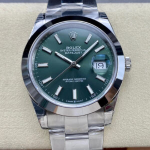 Rolex Datejust M126300-0019 VS Factory Hot Replica Watches Dark Green Dial - Hot Replica Watches