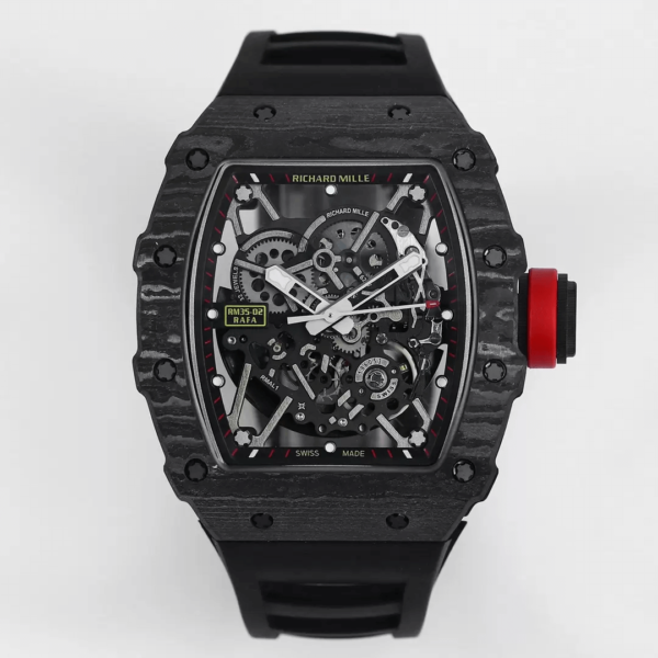 Richard Mille RM35-02 BBR Factory Hot Replica Watches Black Case - Hot Replica Watches