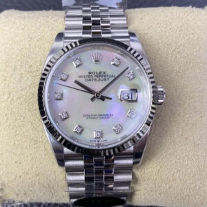 Rolex Datejust M126234-0019 Clean Factory Hot Replica Watches Diamond Dial - Hot Replica Watches