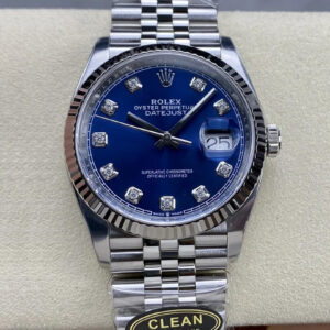 Rolex Datejust M126234-0037 Clean Factory Hot Replica Watches Blue Dial - Hot Replica Watches