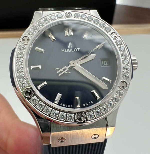 Hublot Classic Fusion HB Factory Hot Replica Watches Black Strap - Hot Replica Watches