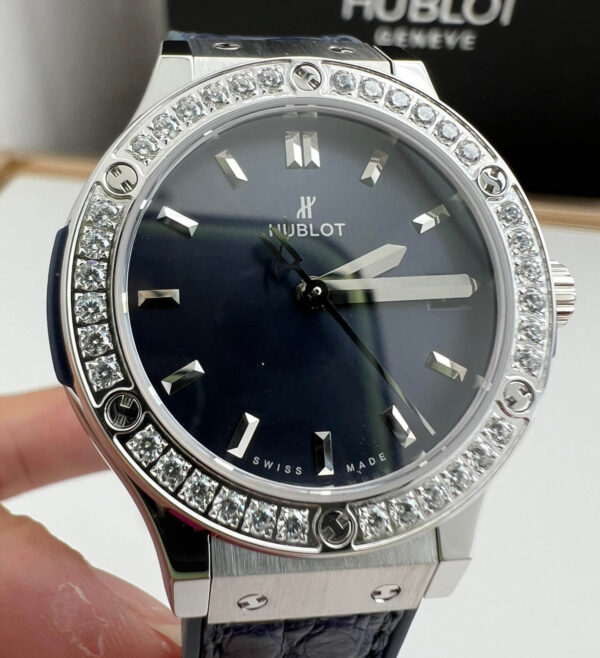 Hublot Classic Fusion HB Factory Hot Replica Watches Blue Strap - Hot Replica Watches