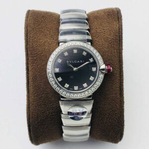 Bvlgari LVCEA BV Factory Hot Replica Watches Black Diamond Dial - Hot Replica Watches