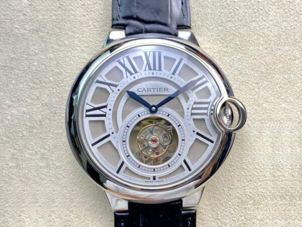 Cartier Ballon Bleu W6920021 BBR Factory Hot Replica Watches Black Strap - Hot Replica Watches