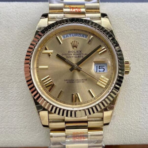 Rolex Day Date M228238-0006 GM Factory Hot Replica Watches Gold Case - Hot Replica Watches