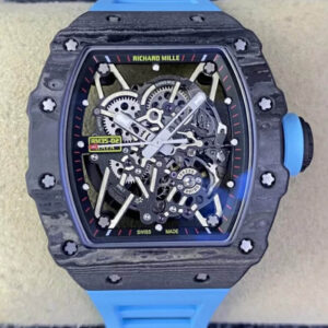 Richard Mille RM35-02 T+ Factory Hot Replica Watches Blue Strap - Hot Replica Watches