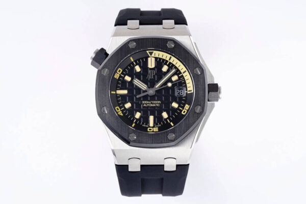 Audemars Piguet Royal Oak Offshore 15720CN.OO.A002CA.01 ZF Factory Hot Replica Watches Black Strap - Hot Replica Watches