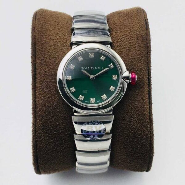 Bvlgari LVCEA BV Factory Hot Replica Watches Dark Green Dial - Hot Replica Watches