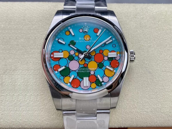 Rolex Oyster Perpetual M124300-0008 EW Factory Hot Replica Watches Steel Strap - Hot Replica Watches