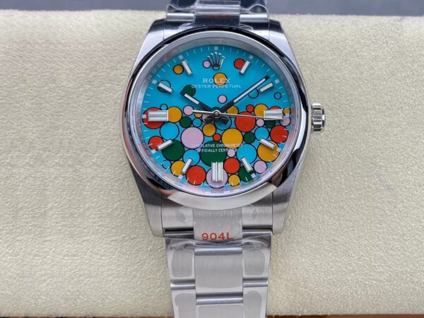 Rolex Oyster Perpetual M126000-0009 EW Factory Hot Replica Watches Blue Dial - Hot Replica Watches