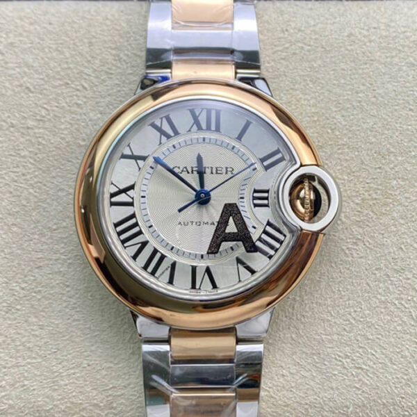 Cartier Ballon Bleu W2BB0023 V6 Factory Hot Replica Watches Rose Gold Case - Hot Replica Watches