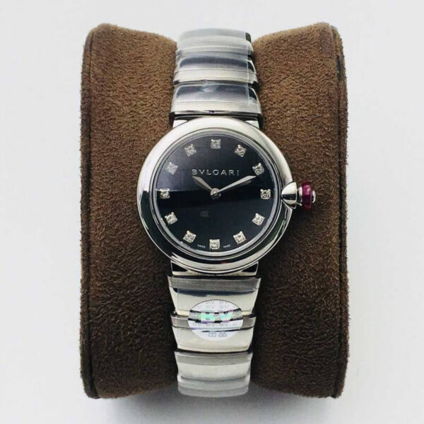 Bvlgari LVCEA BV Factory Hot Replica Watches Diamond Black Dial - Hot Replica Watches