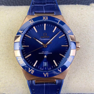 Omega Constellation 131.63.41.21.03.001 VS Factory Hot Replica Watches Blue Dial - Hot Replica Watches