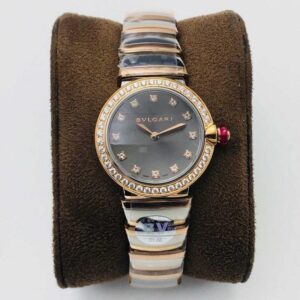 Bvlgari LVCEA BV Factory Hot Replica Watches Rose Gold Diamond Dial - Hot Replica Watches